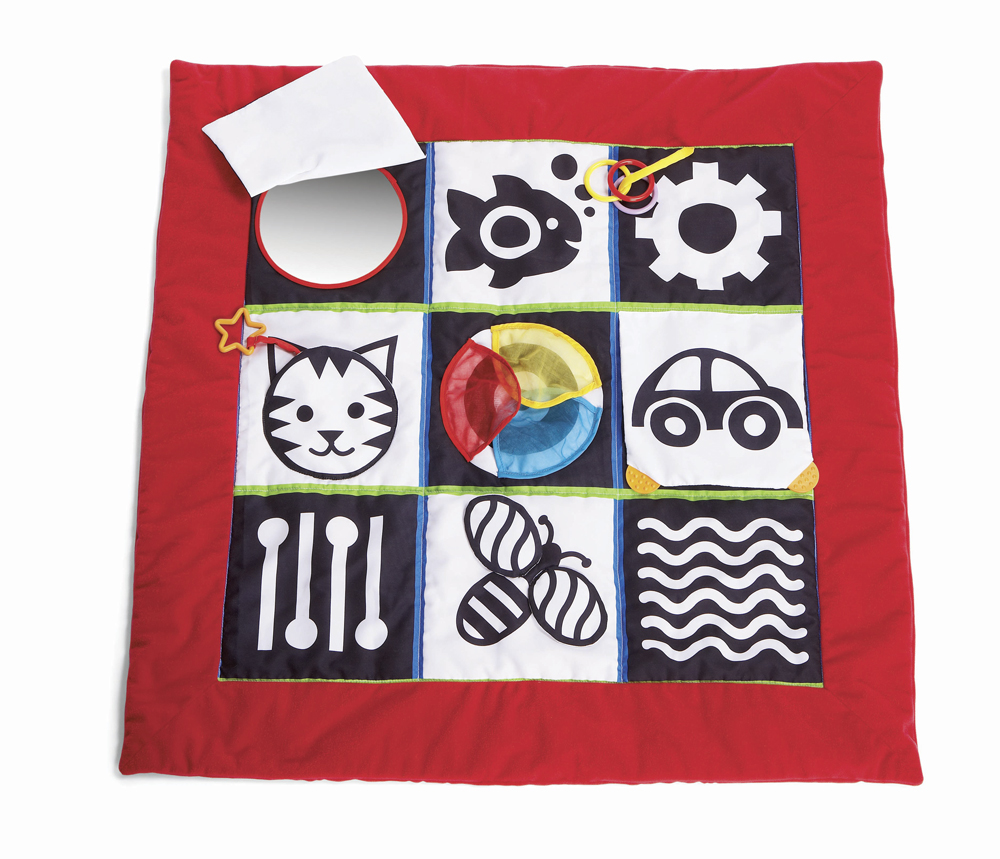 Matte zum Krabbeln und Entdecken