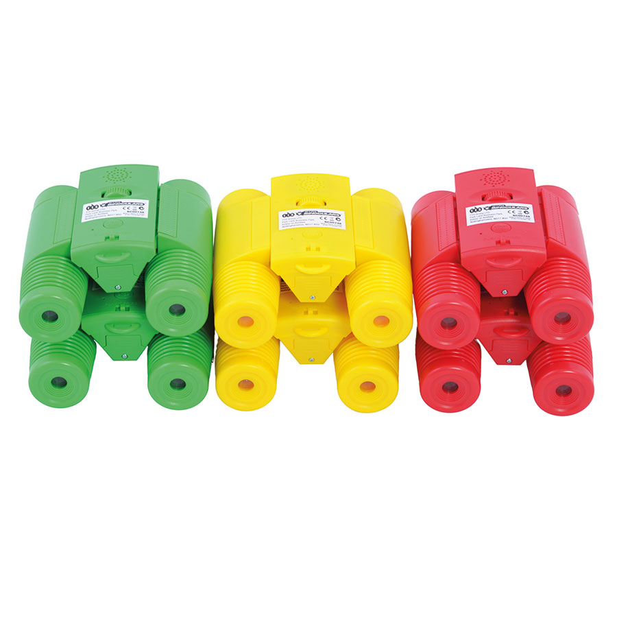 Binos – das  sprechende Fernglas