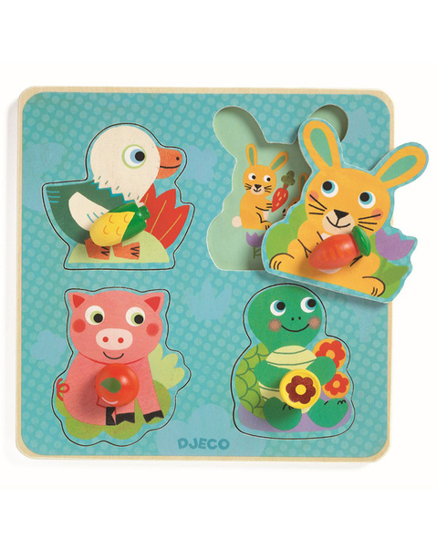 Griff-Puzzle Croc-Carrot