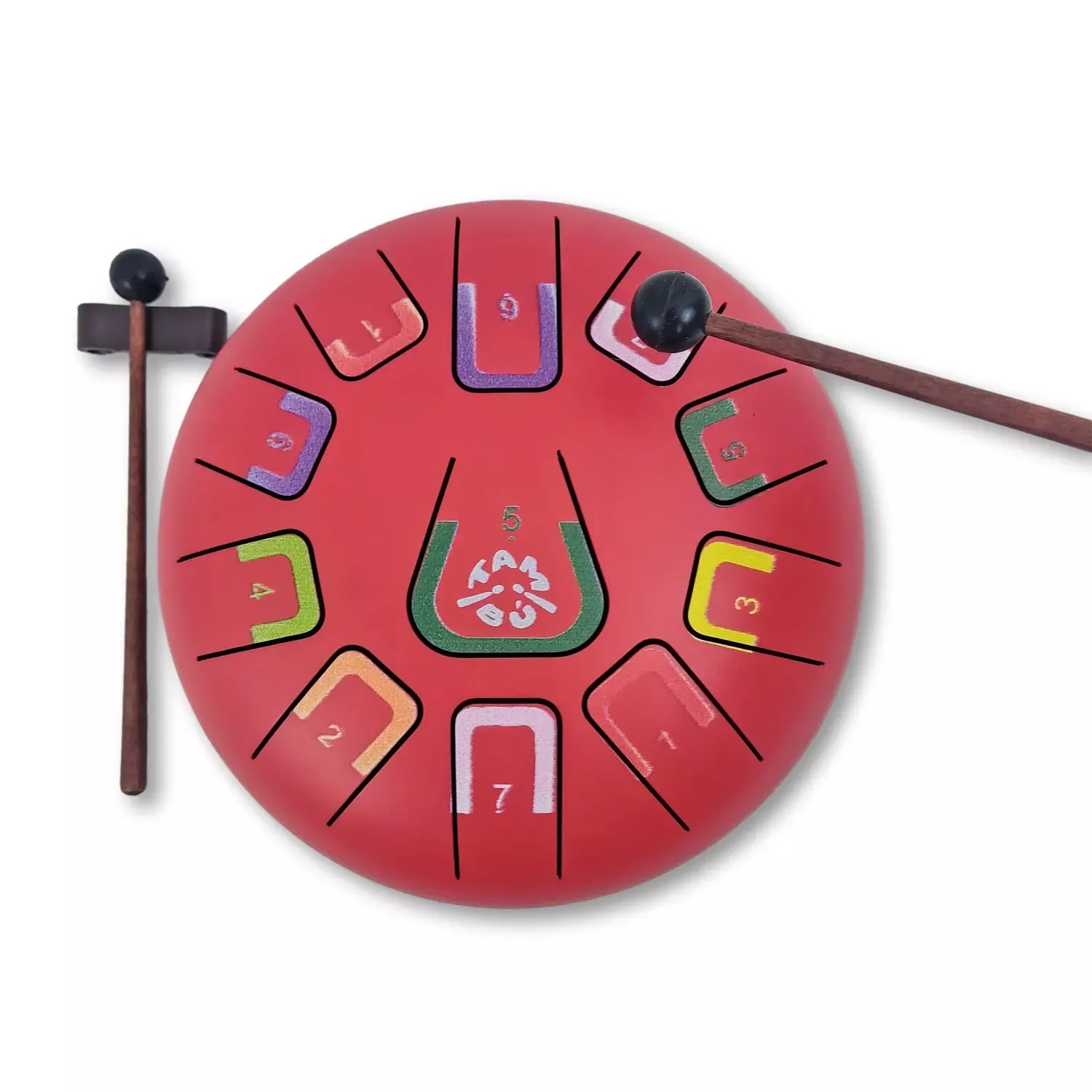 Zungentrommel rot