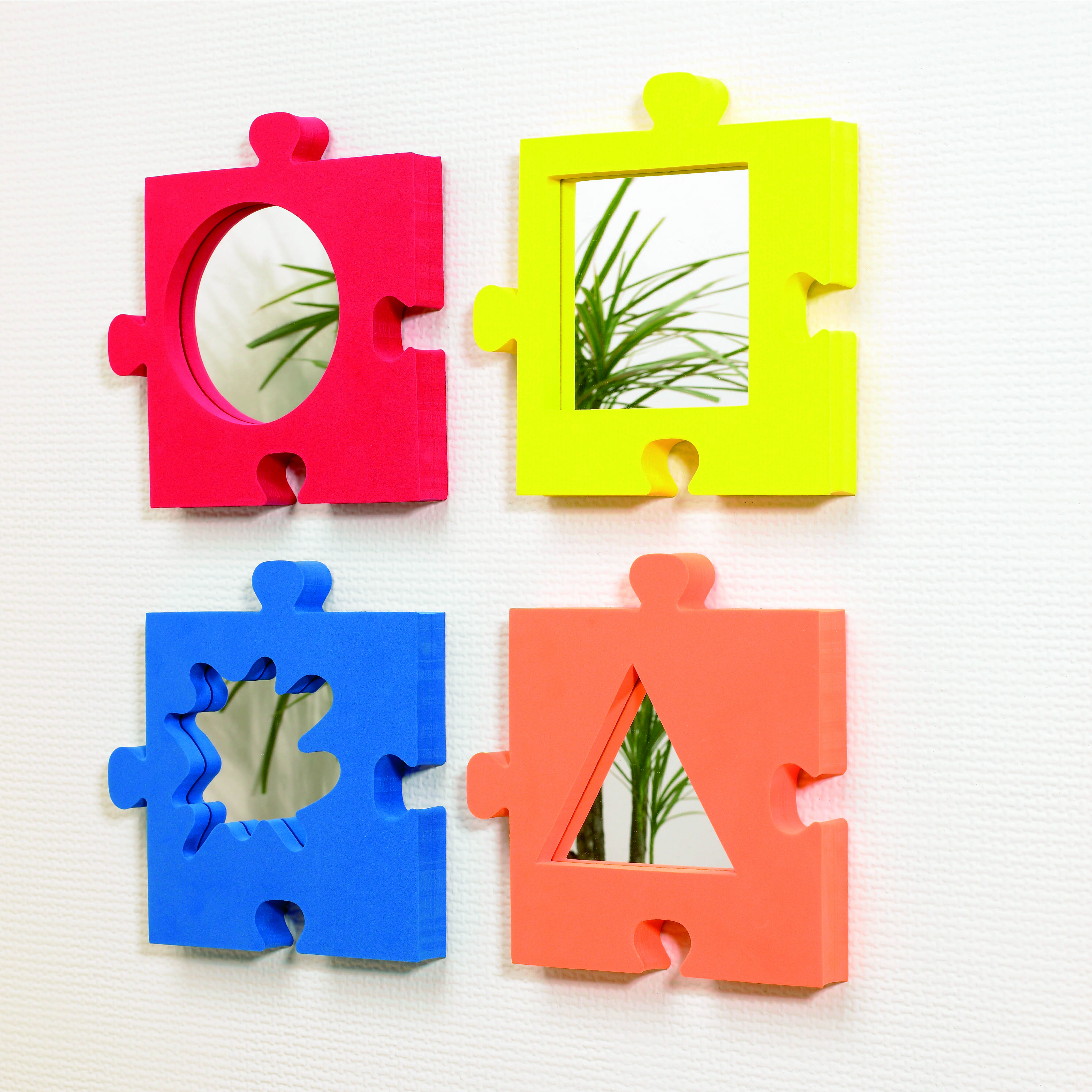 Riesen Spiegel-Puzzle-Set, 4-teilig