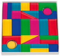 Luxy Leuchtbausteine bunt