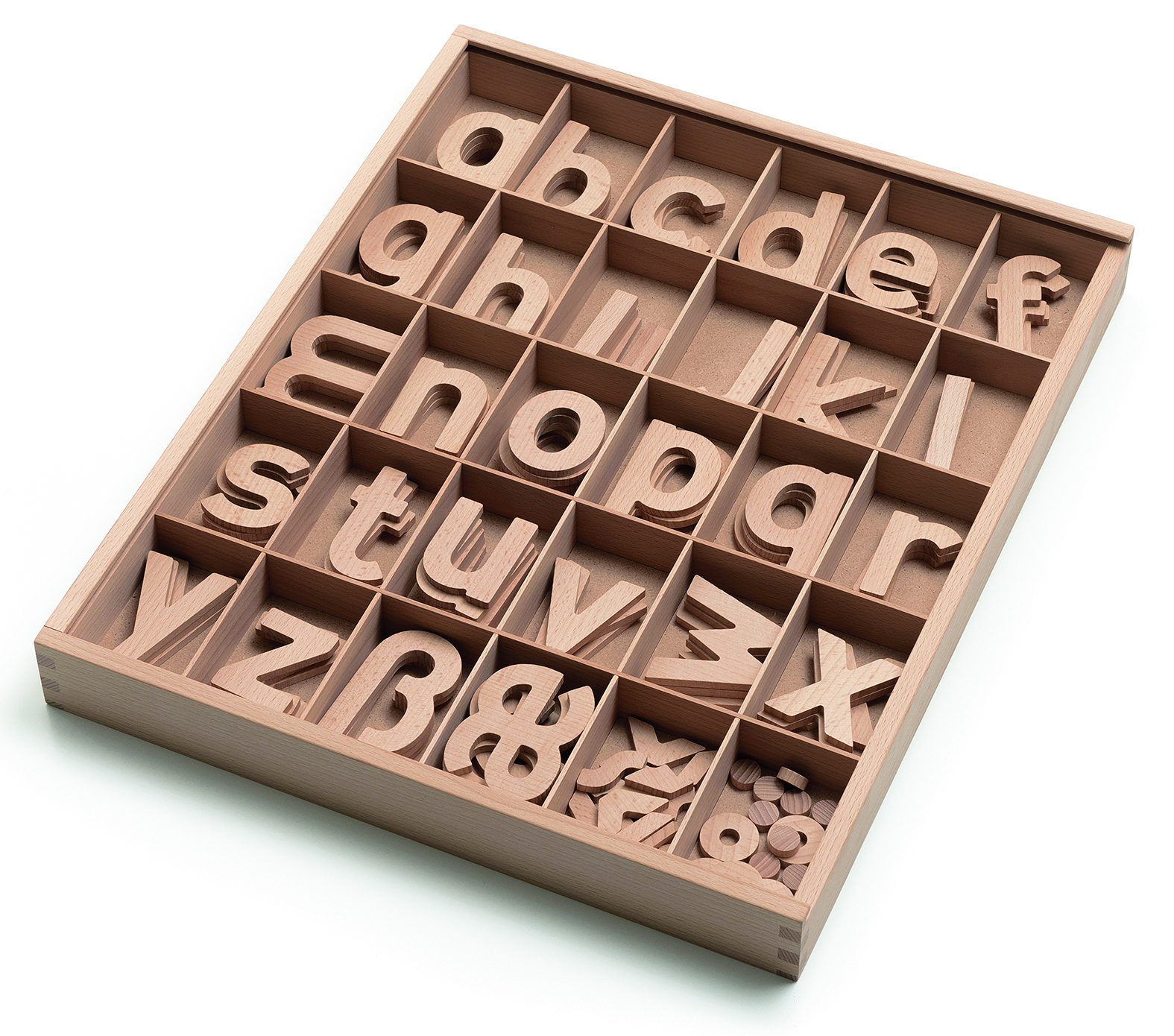 Holzbuchstaben Megaset