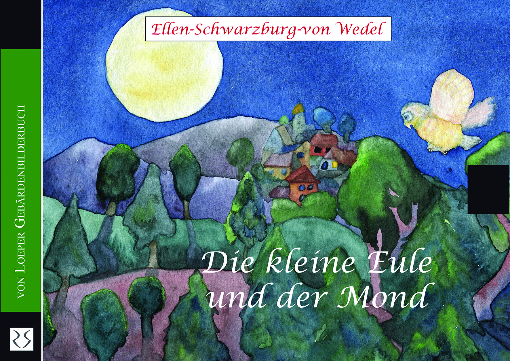 Die kleine Eule und der Mond