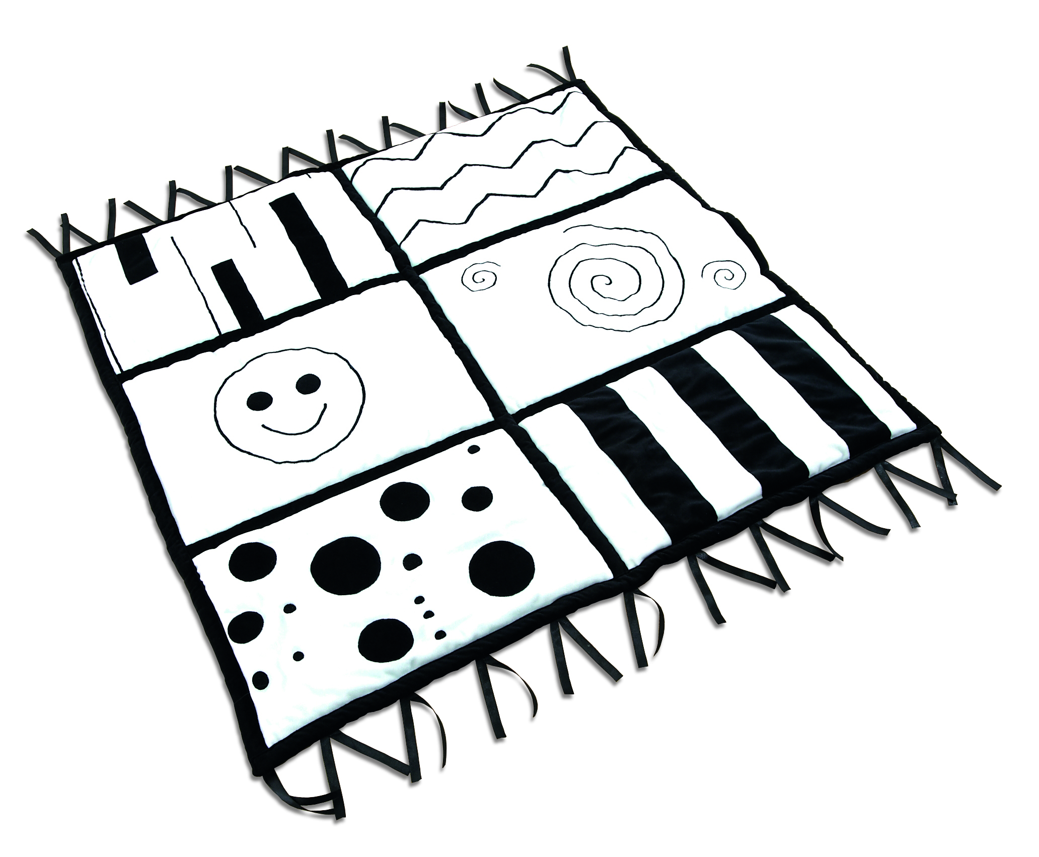 Baby Mat - Black and white